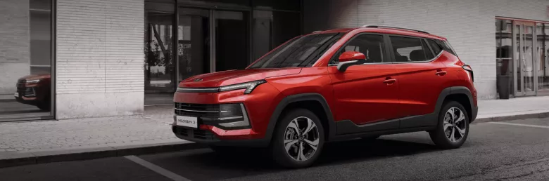 Выбранный автомобиль появится здесь